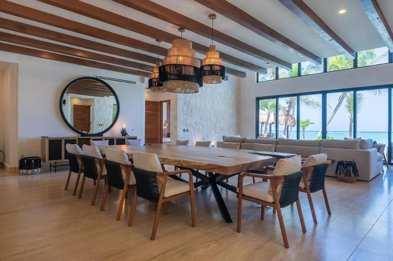 Villa Tulumar Beachfront Luxury Villa- Full Service Mexico